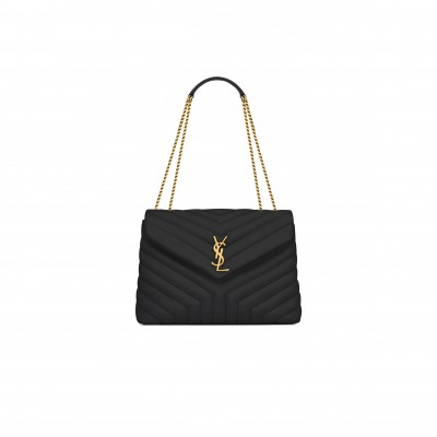 YSL LOULOU MEDIUM IN QUILTED LEATHER 574946DV7271000 (32*22*12cm)